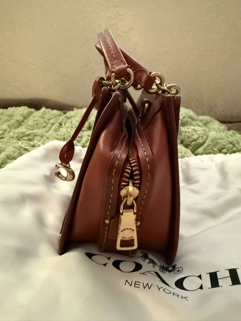 Coach Dreamer 21 Signature Canvas & Leather Mini Crossbody Bag - Picture 4 of 16